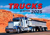 Trucks in Action 2027, nástěnný kalendář, prodloužená záda