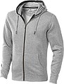 Unisex mikina Elevate Arora, velikost S, světle šedý melír