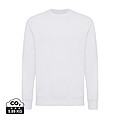 Unisex mikina Iqoniq Etosha, velikost L, bílá