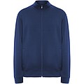 Unisex mikina na zip, ROLY ULAN, velikost M, královská modrá