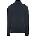 Unisex mikina na zip, ROLY ULAN, velikost M, námořní modrá