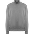 Unisex mikina na zip, ROLY ULAN, velikost S, šedá