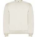 Unisex mikina Roly Clasica, velikost M, krémová bílá