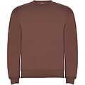 Unisex mikina Roly Clasica, velikost XS, červenohnědá světlá