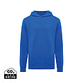 Unisex mikina s kapucí a bočními kapsami Iqoniq Yengo, královská modrá, velikost 3XL