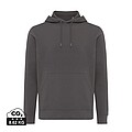 Unisex mikina s kapucí Iqoniq Rila, velikost XS, antracitová