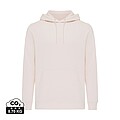 Unisex mikina s kapucí Iqoniq Rila, velikost XS, světlá růžová