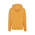 Unisex mikina s kapucí Iqoniq Yoho z recyklované bavlny, oranžová, XXS
