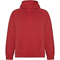 Unisex mikina s kapucí,ROLY VINSON, červená, vel. M