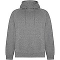 Unisex mikina s kapucí,ROLY VINSON, světle šedý melír, vel. XS
