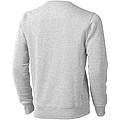 Unisex mikina s kulatým výstřihem Elevate Arora, velikost L, šedý melír