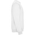Unisex mikina s kulatým výstřihem, ROLY CLASICA, bílá, vel. S
