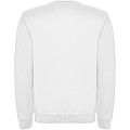 Unisex mikina s kulatým výstřihem, ROLY CLASICA, bílá, vel. XS