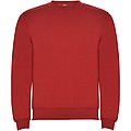 Unisex mikina s kulatým výstřihem, ROLY CLASICA, červená, vel. XS