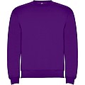 Unisex mikina s kulatým výstřihem ROLY CLASICA, fialová, XS