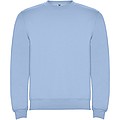 Unisex mikina s kulatým výstřihem ROLY CLASICA, nebeská modrá, XS