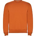 Unisex mikina s kulatým výstřihem, ROLY CLASICA, oranžová, vel. XS