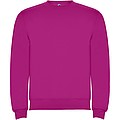 Unisex mikina s kulatým výstřihem, ROLY CLASICA, růžová, vel. L