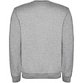 Unisex mikina s kulatým výstřihem, ROLY CLASICA, světle šedý melír, vel. L