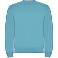 Unisex mikina s kulatým výstřihem, ROLY CLASICA, tyrkysová, vel. XS