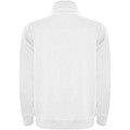 Unisex mikina se čtvrtkovým zipem, ROLY ANETO, bílá, vel. L
