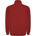 Unisex mikina se čtvrtkovým zipem, ROLY ANETO, červená, vel. L