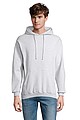 Unisex mikina SOLS CONDOR, světle šedý melír, velikost 3XL