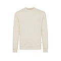Unisex nebarvená mikina Iqoniq Denali z recyklované bavlny, béžová, M