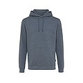 Unisex nebarvená mikina s kapucí Iqoniq Torres z recyklované bavlny, námořní modrá, M