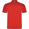 Unisex polokošile s krátkým rukávem, ROLY AUSTRAL, červená, vel. M