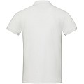 Unisex polokošile s krátkým rukávem z recyklované bavlny i polyesteru, ELEVATE EMERALD, bílá, vel. XXS