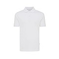 Unisex polotriko Iqoniq Yosemite z recyklované bavlny, bílá, M