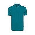 Unisex polotriko Iqoniq Yosemite z recyklované bavlny, tyrkysová, M
