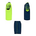 Unisex sada Roly Juve, fluorescenční zelená, velikost XL