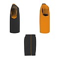Unisex sada Roly Juve, oranžová, velikost XL