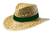 Unisex slaměný klobouk (bez stuhy)