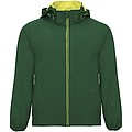 Unisex softshellová bunda, ROLY SIBERIA, tmavě zelená, vel. L