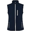 Unisex softshellová vesta, ROLY NEVADA, navy, vel. L