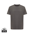 Unisex tričko Iqoniq Kakadu relaxed fit, antracitová, velikost XXS