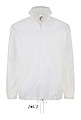 Unisex větrovka SOLS SHIFT - UNISEX WATER REPELLENT WINDBREAKER, bílá, XS