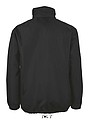 Unisex větrovka SOLS SHIFT - UNISEX WATER REPELLENT WINDBREAKER, černá, L