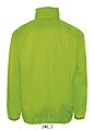 Unisex větrovka SOLS SHIFT - UNISEX WATER REPELLENT WINDBREAKER, světle zelená, XS