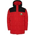 Unisex zateplená bunda Roly Tallin, velikost L, červená