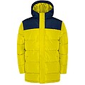 Unisex zateplená bunda Roly Tallin, velikost S, žlutá
