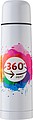 URAL Vakuová termoska z nerezové oceli, 500 ml, bílá