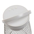 USB dobíjecí stolní lampa z RCS recyklovaného plastu, šedá