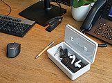 UV-C sterilizační box, bílá
