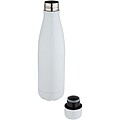 Vakuově izolovaná láhev z nerezové oceli vhodná pro sublimační tisk 500 ml, bílá