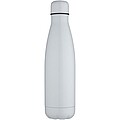 Vakuově izolovaná láhev z nerezové oceli vhodná pro sublimační tisk 500 ml, bílá