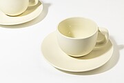 VANLION Sada 2 šálků a podšálků na cappuccino, béžová